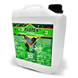 Flotex® 5L Teichklar Teichpflege & Brunnenreiniger, Algenvernichter für Teich und Brunnen - Teichklärer sorgt für klares Teichwasser und schont Fische ...