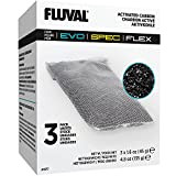 Fluval Aktivkohle Filtereinsatz, geeignet für Flex 34 L, 57 L und 123 L sowie die Spec 1, 3 und 5 ...