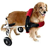 FMOPQ Dog Mobility Harness Dogs Strollers Dog Wheelchair Dog Mobility Harness Rear Support Adjustable Cart Pet cat Dog Wheelchair Hind ...
