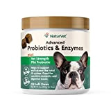 GARMON CORP Kauleckerbissen, Naturvet Advanced Probiotics & Enzymes Plus, Tierarzt-Stärke PB6, probiotischer Schutz für Hunde