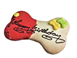 Geburtstagstorte für den Hund einzigartige Überraschung in Knochenform hart ideal zum Beißen und Spielen, natürliche Zutaten Birthday Cake for Dog ...
