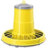 Gefluegelfutterautomat gelb, 8 kg, Lieferung ohne Fuesse (38505100P), 24 cm Durchmesser