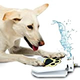 Genovation im Freien Hund Haustier Wasser Sprinkler einfach aktiviert Hund Wasser Brunnen Spielzeug