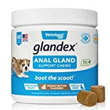 Glandex Analdrüse/Sac Soft Chew Supplement für Hunde mit Verdauungsenzymen und Probiotika (60ct)