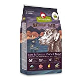 GranataPet Natural Taste Ente & Forelle, Trockenfutter für Hunde, Hundefutter ohne Getreide & ohne Zuckerzusätze, Alleinfuttermittel für ausgewachsene Hunde, 4 ...