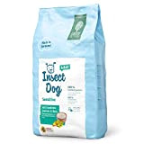 Green Petfood InsectDog Sensitive (1 x 10 kg), Hundefutter mit nachhaltigem Insektenprotein als einzige tierische Proteinquelle, nachhaltiges Trockenfutter für ausgewachsene ...
