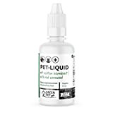 GreenPet Anti Wurm Pet Liquid Tropfen Flüssig - Natürlich & vegan - vor, bei & nach Wurmbefall, Hunde, Katze, Kaninchen ...