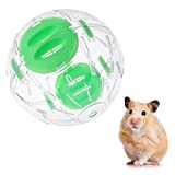 Hamsterkugel, Hamster Gymnastikball，Pet Jogging Spielen Spielzeug Haustier Miniball kleine Tiere Aktivität Spielzeug Übung Ball Laufkugel für Hamster & Mäuse, Bewegung, ...