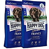 Happy Dog 2 x 12,5 kg Sensible France mit Ente und feiner Kartoffel Sparpaket-Alternative zu Africa