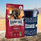 Happy Dog Supreme Sensible Africa (Strauss) 12,5 kg + 1 x 43 l Futtertonne