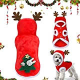 Haustier Weihnachtskostüm,Hundekostüme Weihnachten,Weihnachten Katzen Kleidung,Haustier-Kleidung,Hunde Katzen Kleidung,Haustier-Kleidung,Haustier Kleidung für Party,Weihnachtsfeier Anzieh Kleidung