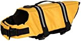 Hund Schwimmweste Schwimmen Sicherheitsmantel Schwimmschwimmweste Lebensretter mit Griff für kleinen Hund Welpen großen Hund (Gelb, XXS)
