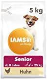 IAMS for Vitality Senior Hundefutter trocken - Trockenfutter für ältere Hunde ab 8 Jahre, geeignet für kleine und mittelgroße Hunde, ...