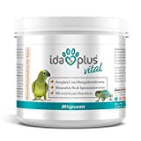 Ida Plus - Mispusan Pulver 200 g - Mineralfuttermittel mit Vitamin D3, Calcium & Spurenelementen für Amphibien, Reptilien & Vögel ...