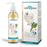 Ida Plus - Orega Plus - Oregano Öl für Hühner unterstützt die Verdauung & Darmflora der Huehner z. B. nachdem ...