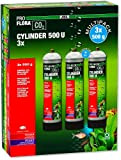 JBL PROFLORA CO2 Cylinder 500 U 3X 500 g CO2-Einweg-Vorratsflasche (3er Vorteils-Pack)