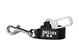 Julius-K9, 16SGA-2, Sicherheitsgurtadapter für Hunde 10-20 kg schwarz