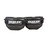Julius-K9 IDC Universal Seitentaschen, ein Paar, für Geschirr Größe: Mini - 4, schwarz
