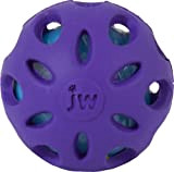 JW JW47013 Crackle Ball Small, Gummiball mit einem Kunststoff-Flaschenherz für Hunde, S