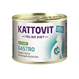 Kattovit Feline Diet Gastro Pute | 12 x 185g Katzenfutter