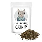 Katzenminze (Catnip) macht deine Katze froh! Premium-Qualität: Nur die hochwertigen Blüten und Blätter der Katzenminze-Pflanze für deinen kleinen Schatz (geschnitten, ...