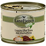 Landfleisch Pur Lamm & Ente & Kartoffeln 195 g - Sie erhalten 12 Packung/en; Packungsinhalt 0,195 Kg