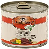 LandFleisch | Pur Rind & Reis extra mager | 12 x 195 g