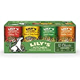 Lily's Kitchen - Nass Hundefutter für ausgewachsene Hunde 12er Pack (12 x 400g) - Multipack Classic Dinner Multipack