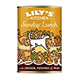 Lily's Kitchen - Nass Hundefutter für ausgewachsene Hunde 6er Pack (6 x 400g) - Sonntagsessen
