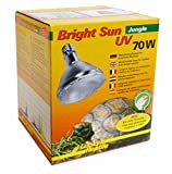 Lucky Reptile Bright Sun UV Jungle - 70 W Metalldampflampe für E27 Fassungen - Terrarium Lampe mit Tageslichtspektrum - Wärmelampe ...