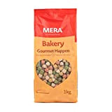 MERA Bakery Gourmet Happen (1kg), Hundeleckerli für Training oder als Snack, Leckereien für Hunde aus natürlichen Zutaten, schonend gebackene Hundekekse