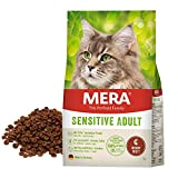 MERA Cats Sensitive Adult Insect, Trockenfutter für Sensible Katzen, getreidefrei und nachhaltig, Katzentrockenfutter mit hohem Fleischanteil und Insektenprotein, 2 kg