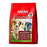 MERA Essential Lamm und Reis, Hundetrockenfutter ohne Weizen, 70 Prozent tierisches Protein, Hundefutter zur Unterstützung von Fell, Gelenken und Immunsystem, ...