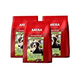 MERA Essential Soft Brocken, Hundefutter trocken für alle Hunderassen, Trockenfutter mit Geflügel Protein, gesundes Futter mit Omega-3 und Omega-6, Kroketten ...
