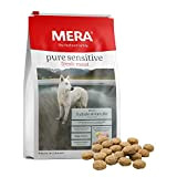 MERA pure sensitive Fresh Meat Truthahn & Kartoffeln, Hundefutter trocken mit viel frischem Fleisch, gesundes Trockenfutter getreidefrei für ausgewachsene Hunde ...