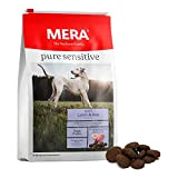 MERA pure sensitive Lamm & Reis, Hundefutter trocken für sensible Hunde, Trockenfutter aus Lamm und Reis, Futter für ausgewachsenen Hund, ...