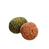 Monties Pferdeleckerlis, Karotte-/Kräuter-Snacks, Extrudiert, Größe ca. 4,5 cm Durchmesser, Gourmet-Snacks, 10 kg