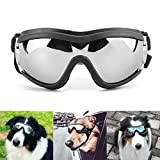 Namsan Hundebrille Netive Haustier-Sonnenbrille Wasserdicht Winddicht Augenschutz für Groß/Mittel Hund