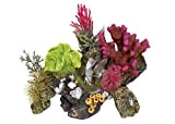 Nobby Aqua Ornaments "KORALLE" mit Pflanzen 17 x 12,5 x 12 cm