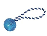 Nobby TPR Ball mit Seil blau 26cm