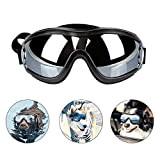 PEDOMUS Hundebrille Netive Haustier-Sonnenbrille Wasserdicht Winddicht Augenschutz für Mittel Groß Hund