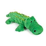 Petface Planet Plüsch-Krokodil, umweltfreundliches Hundespielzeug
