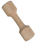 PETGARD Hundespielzeug Apportierholz Apportierknochen Knochen Holzspielzeug 20 x 5,5 cm
