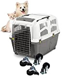 PETGARD Tierbox SKUDO 4 inklusive Rollen - Transport-Box für Tiere - Reise-Box für Tiere - praktischer Haustier-Transporter - Hunde-Box 66 ...