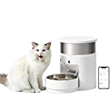 PETKIT Automatischer Hunde Katzen Futterautomat, Auto-Rotate Bowl, Programmierbare Portionskontrolle 5-200g pro Mahlzeit & 20s Voice Recorder Pets Smart Feeder für ...