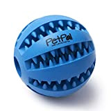 PetPäl Hundeball mit Zahnpflege-Funktion Noppen Hundespielzeug aus Naturkautschuk - Robuster Hunde Ball Ø 7cm - Hundespielball für Große & Kleine Hunde ...