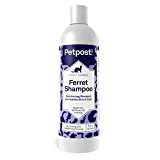 Petpost | Frettchen-Shampoo - Natürlich wirksames Shampoo zur Geruchsbekämpfung bei Frettchen und Kleintieren - Gesundheitsfördernde Haut & Fellformel