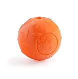 Planet Dog Orbee-Tuff Diamond Plate - Snackball für Hunde - Orange - klein