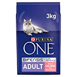 Purina One Katzenfutter Lachs & Vollkorn, 3 kg