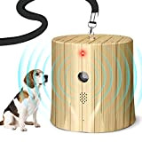 Queenmew. Anti Bellen Gerät mit Sprachaufzeichnung, 3 Einstellbare Stufen Ultraschall Antibell für Hunde, Anti Bell Hundetrainings Geräte, Draußen Zuhause Ultraschall ...
